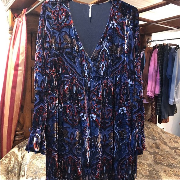 Free people velvet dress - Picture 1 of 11